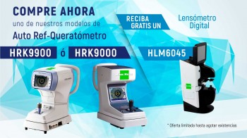 Compre un Auto Ref-Queratómetro y Reciba Gratis un Lensómetro Digital